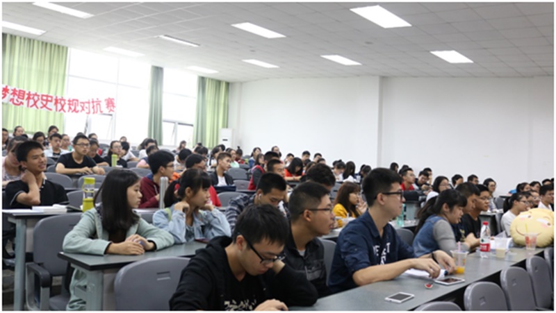 15vip太阳集团官网追忆与梦想—校史校规班级对抗赛圆满落幕